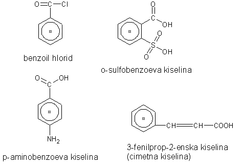 derivati aromatskih monokarbonskih kiselina